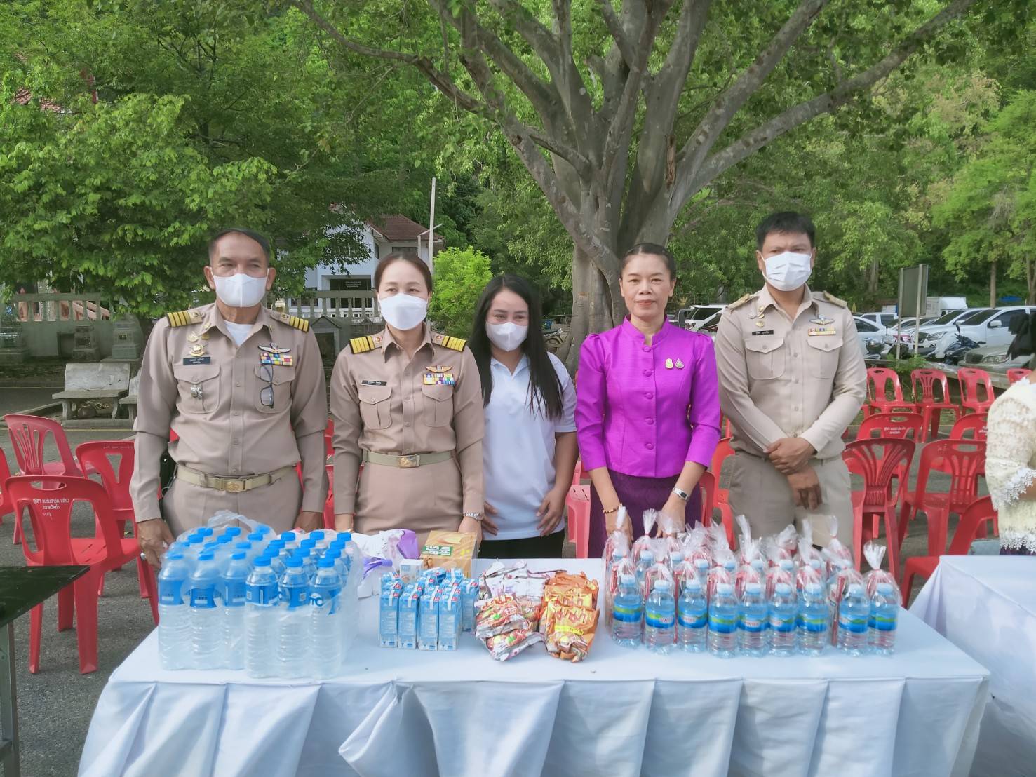 พิธีทำบุญตักบาตรถวายพระกุศล เนื่องในงานฉลองพระชนมมายุ 8 รอบ สมเด็จพระอริยวงศาคตญาณฯ