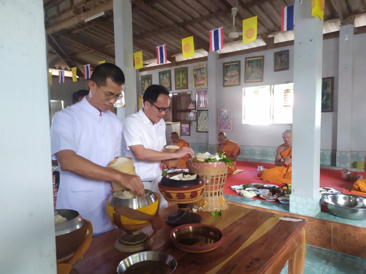 กิจกรรมทำบุญเยี่ยมวัดในช่วงเทศกาลเข้าพรรษา ประจำปี 2566